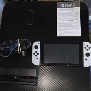 Nintendo Switch Refurbished with New Joy Cons WORKS TESTED See Description